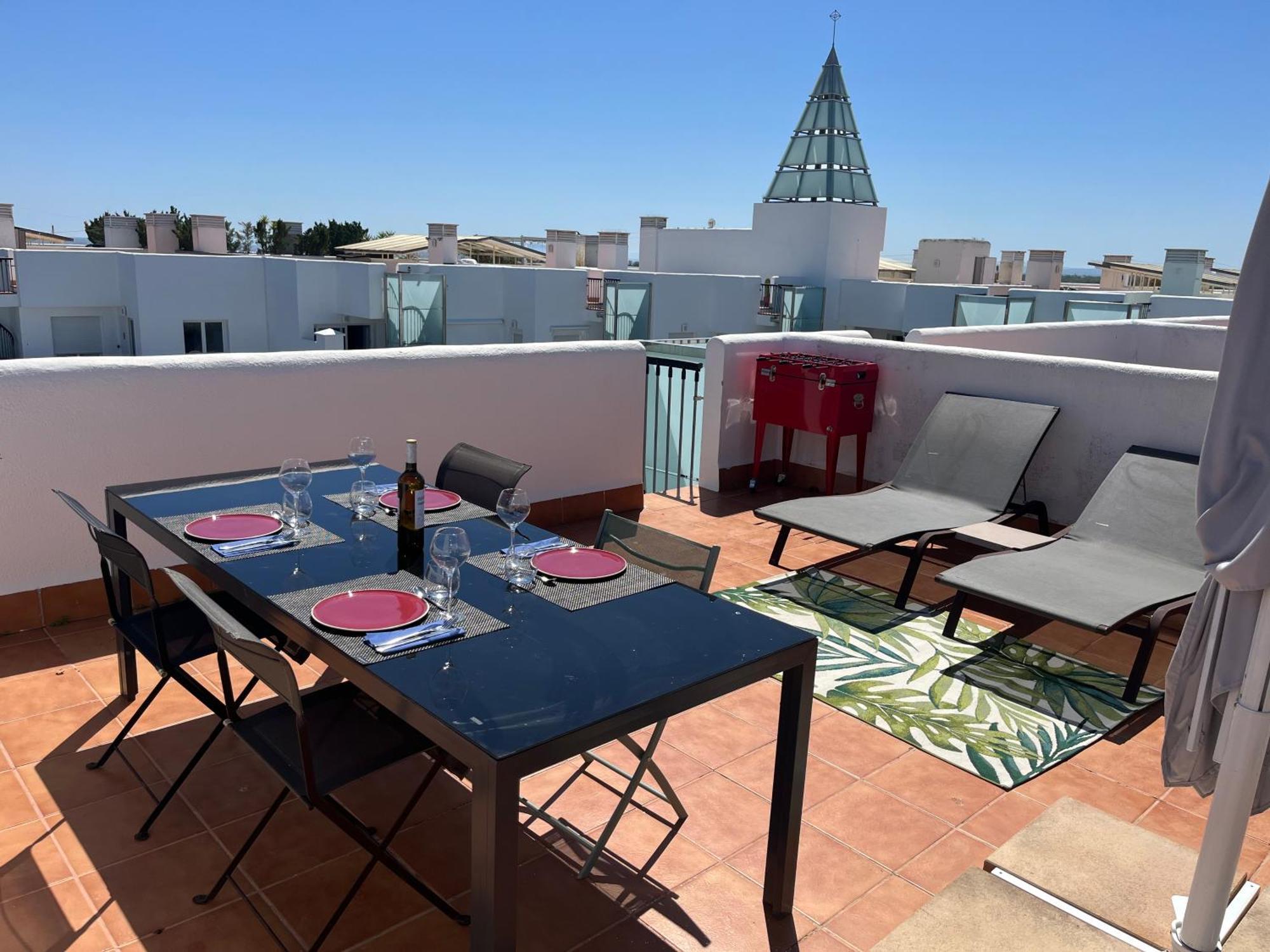 Appartement Avec Terrasse Sur Le Toit Vue Mer Roses Exteriér fotografie