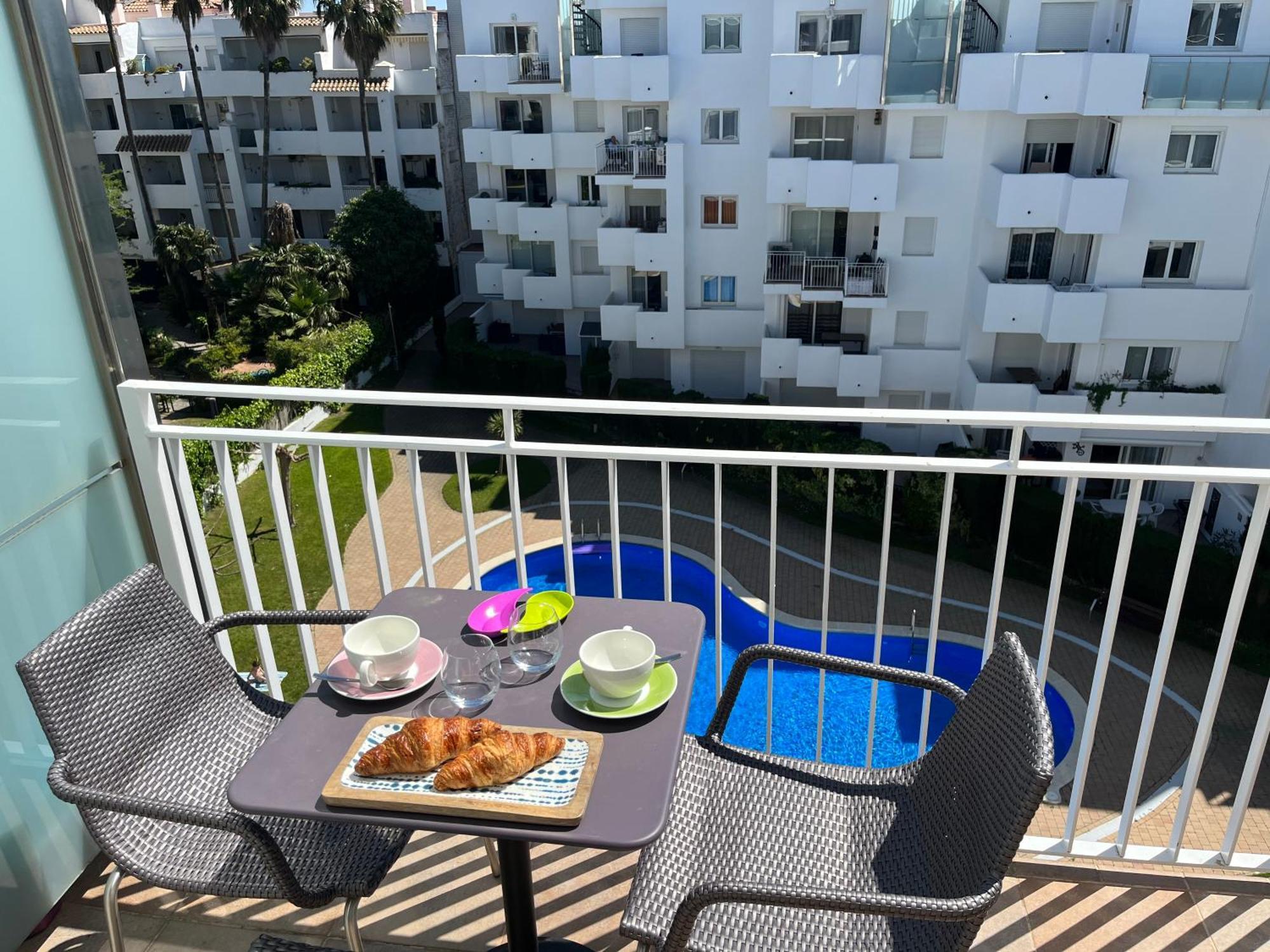 Appartement Avec Terrasse Sur Le Toit Vue Mer Roses Exteriér fotografie